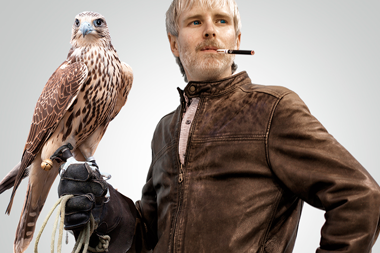 Bob Engel and his Falcon